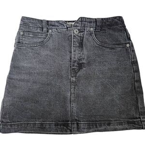 We the free denim mini skirt